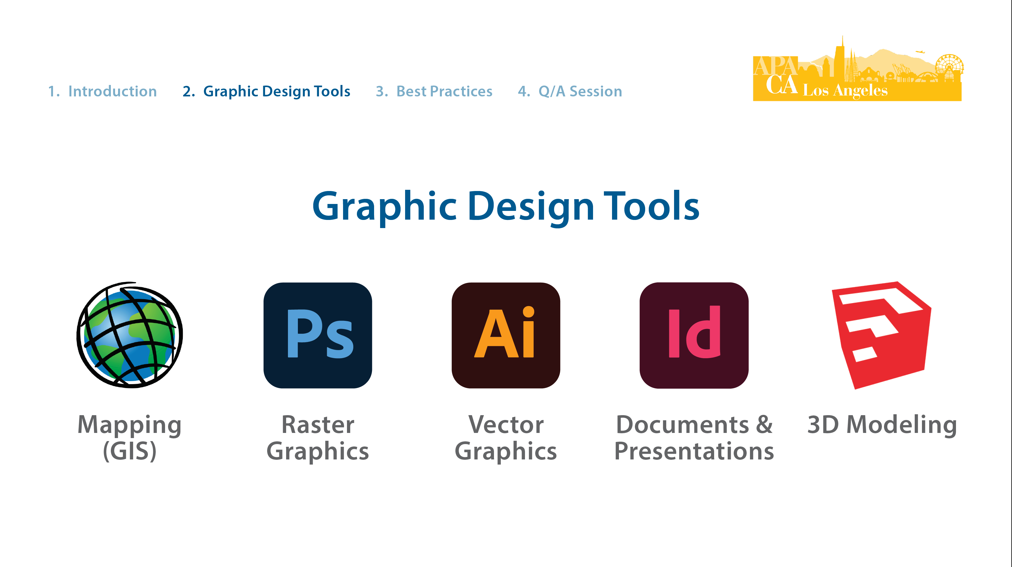 APA LA Planning Skills Bootcamp-Graphic Design